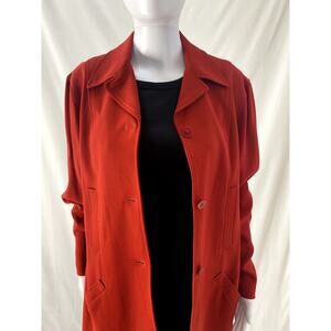 Emanuel by Emanuel Ungaro Red Jacket Siz 6/40